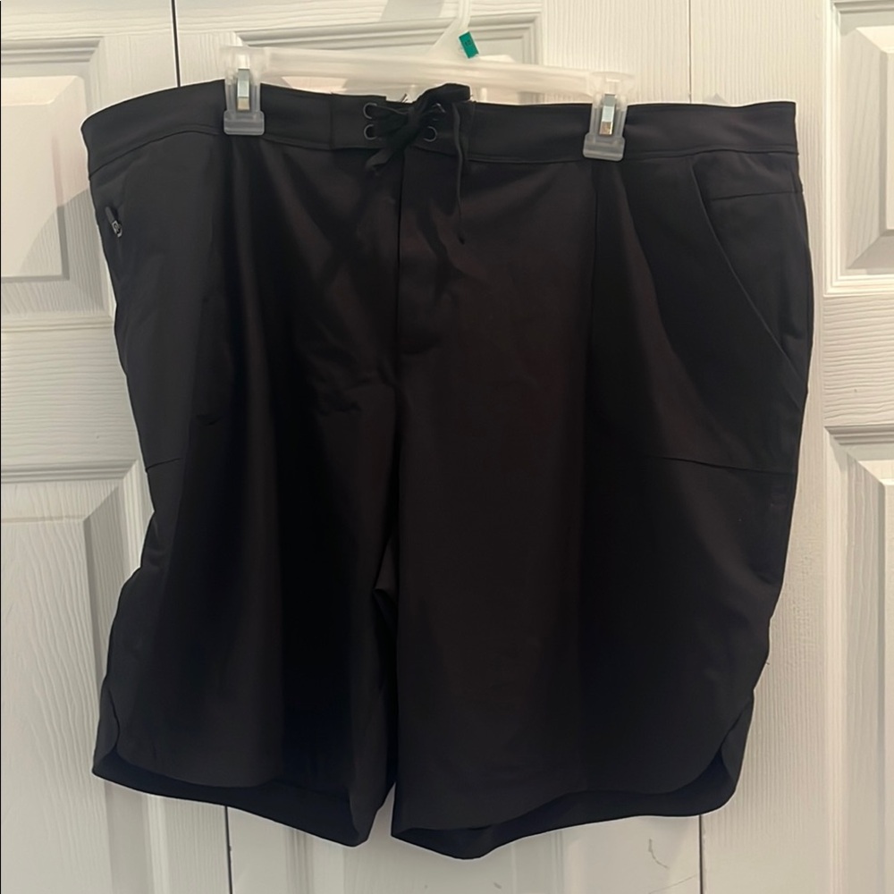 Zuda Black Athletic Shorts for Women
